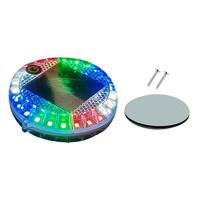 Mini LED Solar Power Car Warning Light Night Flashing Security Simulated Alarm Wireless Anti-Theft Caution Lamp Flash Alarm Lamp