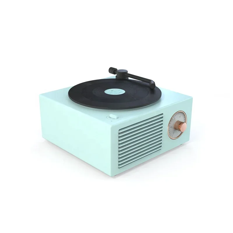 3D Stereo Bt Speaker Atomic vinyl Multi-wireless Creative Record Player trending products