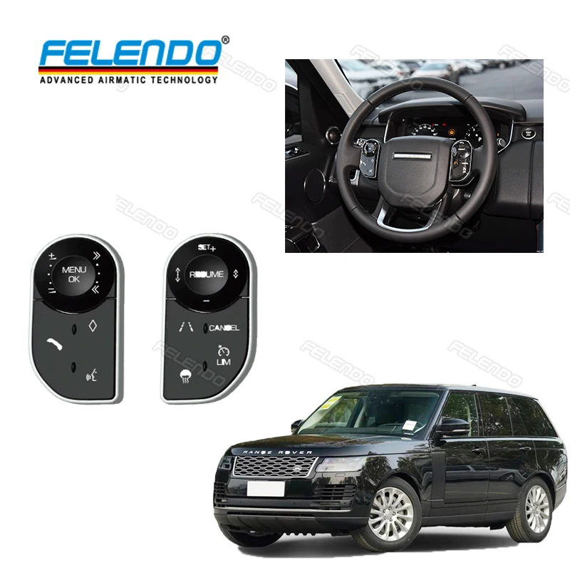 

Felendo Автомобильная электроника кнопки рулевого колеса для Range Rover Vogue Sport L494 L405 2013-2017 Рулевое управление