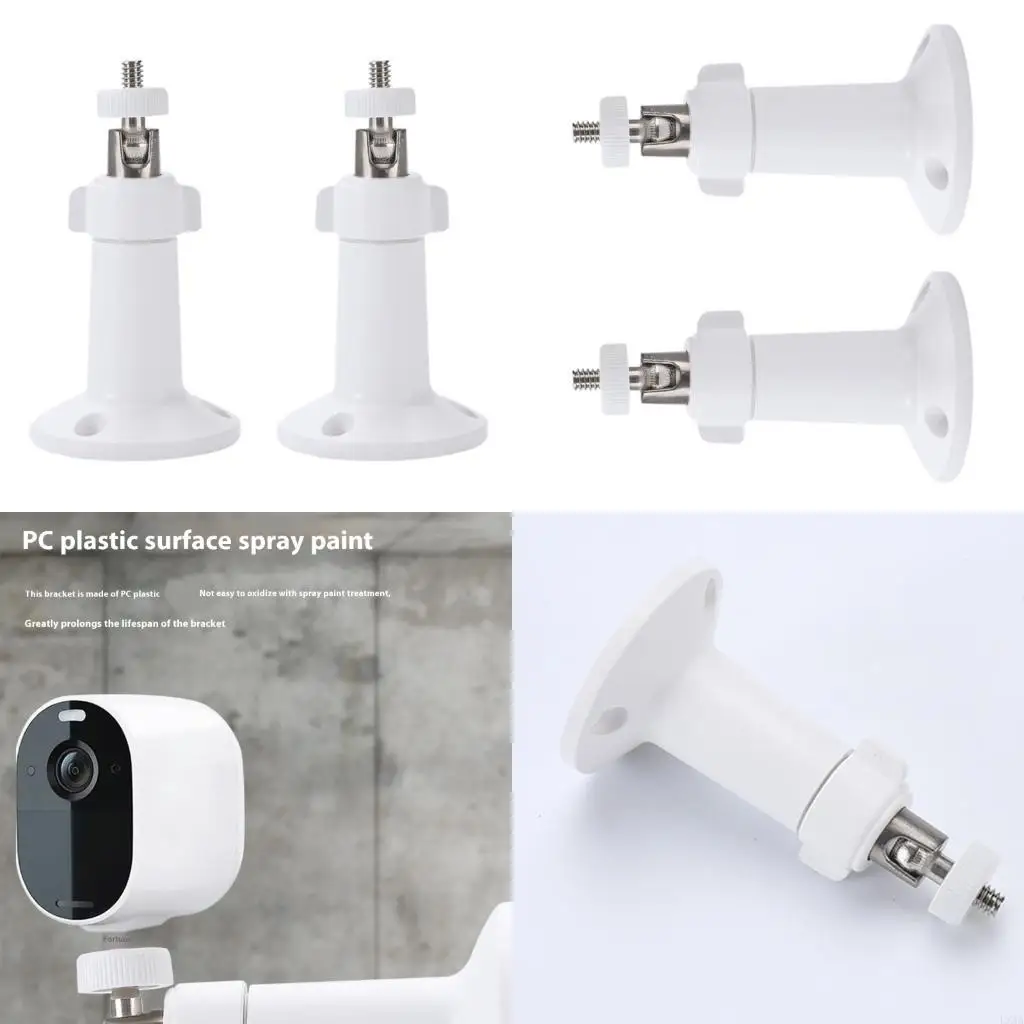 

LXAA Full Rotation Surveillances Mount Indoor/Outdoor Mounting Bracket for CCTV Camera