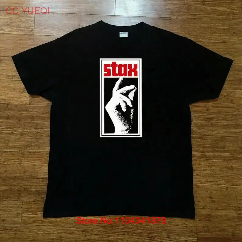 Stax Record American Recording Label Black T Shirt SweaT Best Quality Chritmas Birthdays long or short sleeves