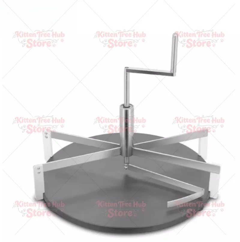 Crepe Making Tools Handle Rotary Stainless Steel Pancake Spreader