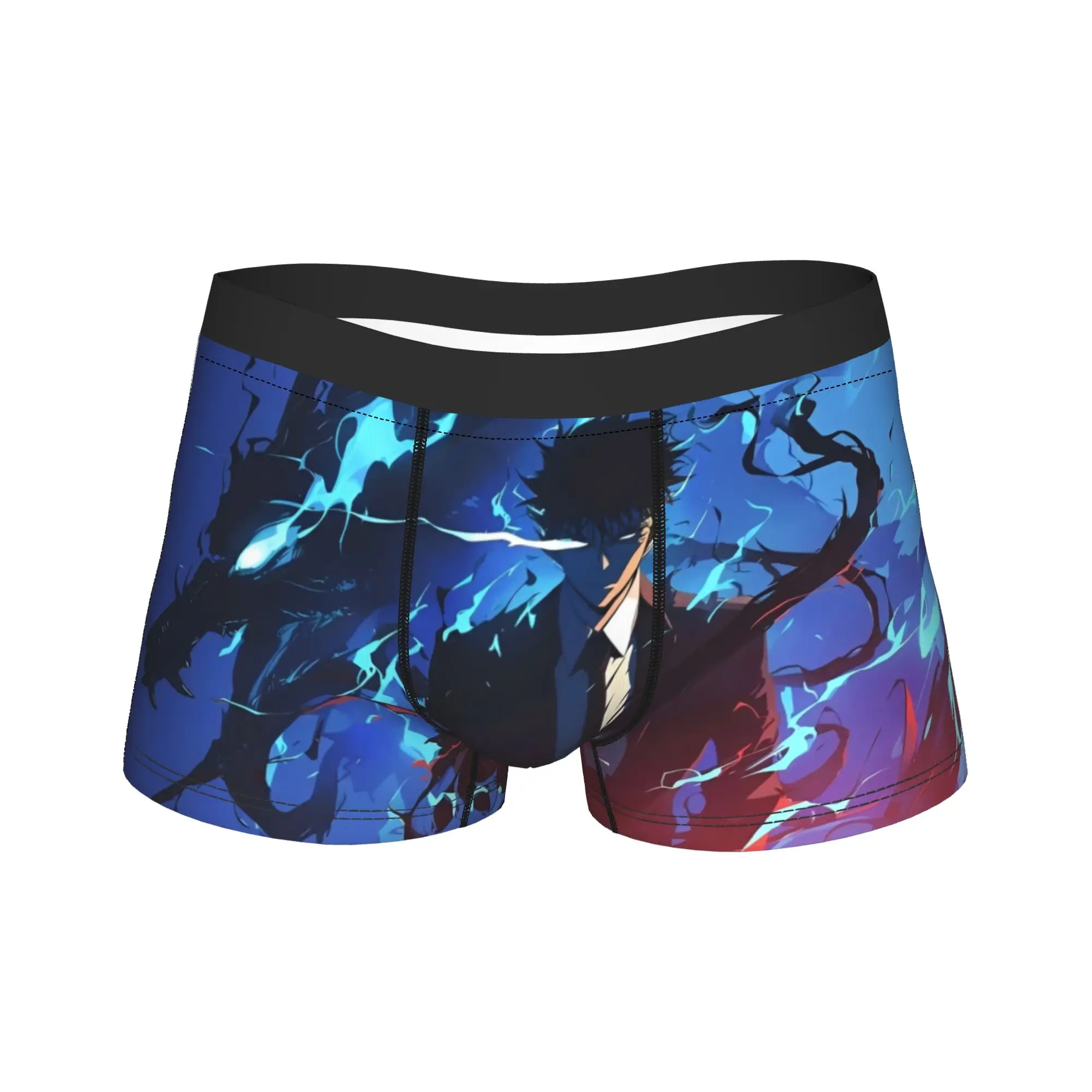 

Solos Japan Anime L-Leveling Men Boxers Shorts Ultra Soft Underwear Underpants