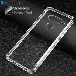 Luxury Air Cushion Shockproof Case LG G8S G8 G7 Fit V50 V40 V30 Thinq Q60 G6 Airbag TPU Cover LG G7 G8S