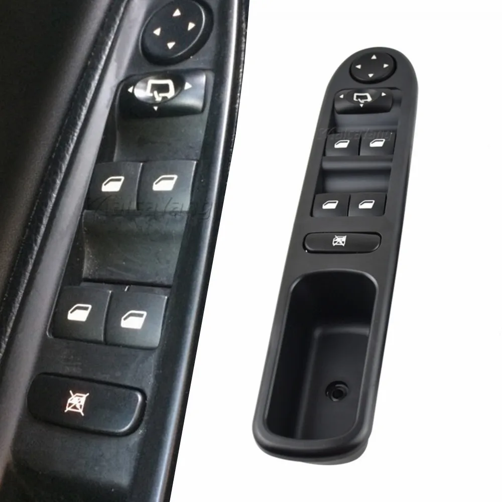 

High Quality Power Window Master Lifter Control Switch Button With Panel Folding Fit For Citroen C4 2004-2010 6554.HA 6554HA