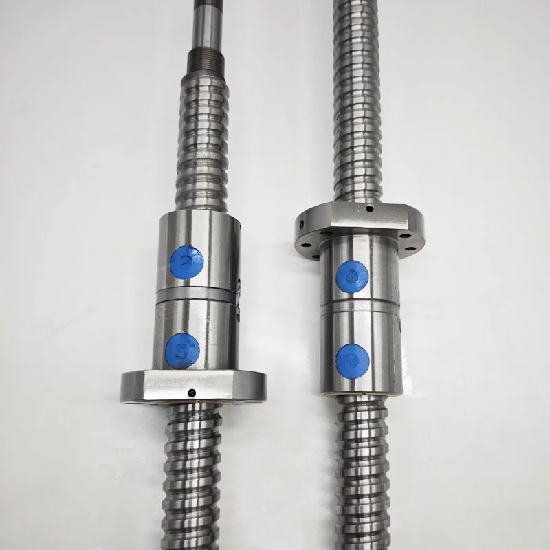 China Factory Directly Supply High Quality DFU1605 DFU2005 2505 Ball Screw Nut With 1000mm 2000mm Ball Screw Shaft for Cnc