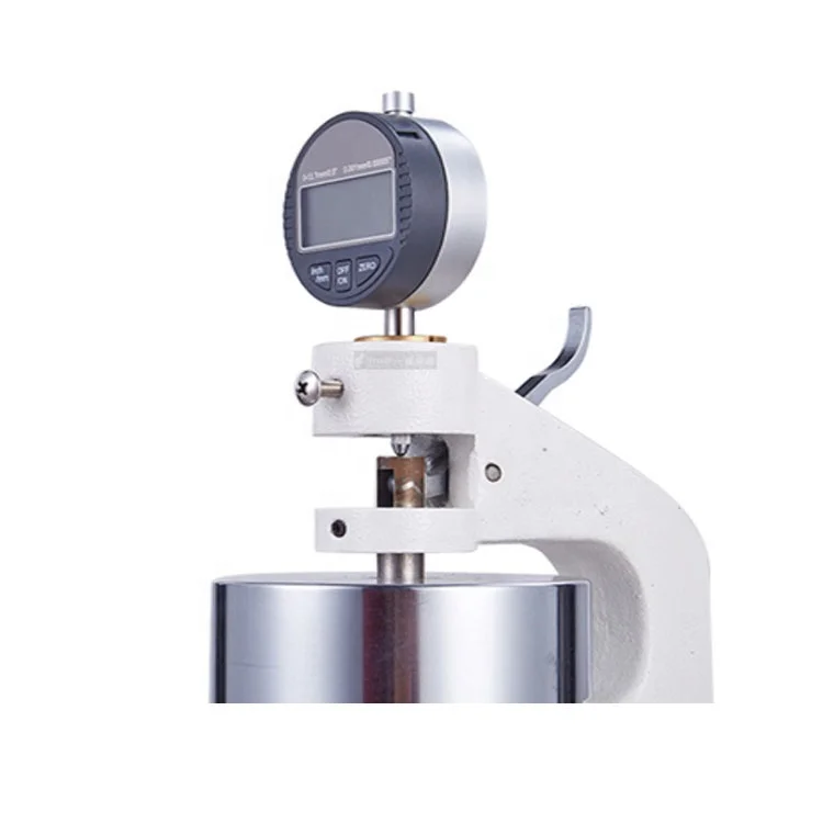 LR-F027 جهاز اختبار سمك الورق واللوح/قياس سمك ISO 534 #2