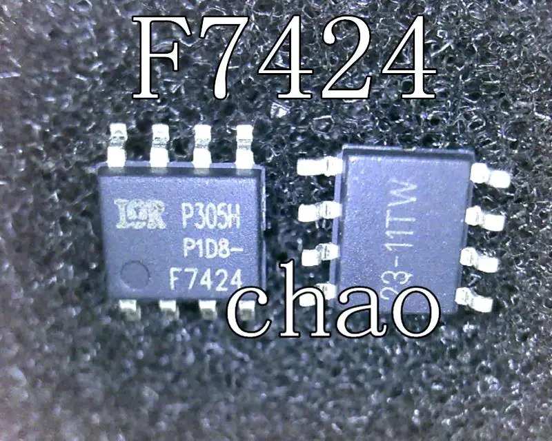 

10PCS/LOT IRF7424TRPBF IRF7424 F7424 SOP-8