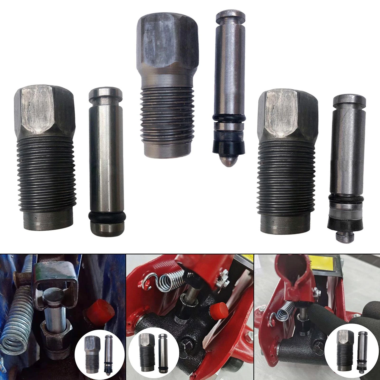 Universal Car 2T Auto Hydraulic Jack Oil Pump Parts Small Cylinder Piston Plunger Horizontal Seal Ring Kit Accessories
