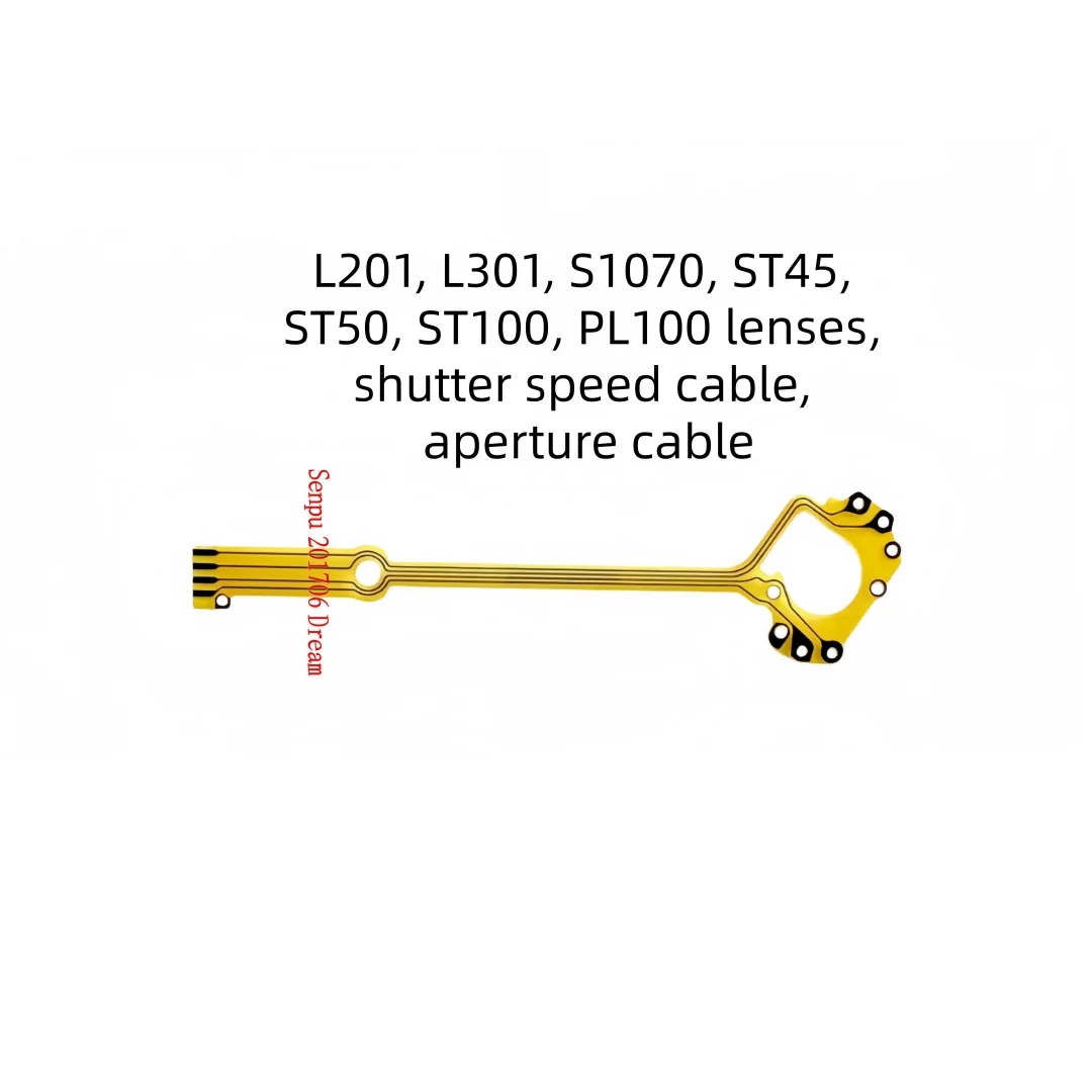 For Samsung L201 L301 S1070 ST45 ST50 ST100 PL100 Digital Camera Lens Shutter Flex Cable Aperture Ribbon Wire Repair Replacement