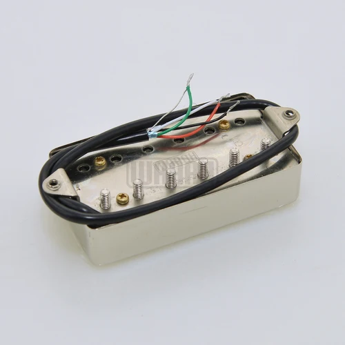 Imagen 2 del producto WAAAH Handwound V70 60's HSS pastillas de guitarra de doble bobina Alnico 5 piezas de guitarra de placa inferior gris para reemplazo de guitarra eléctrica