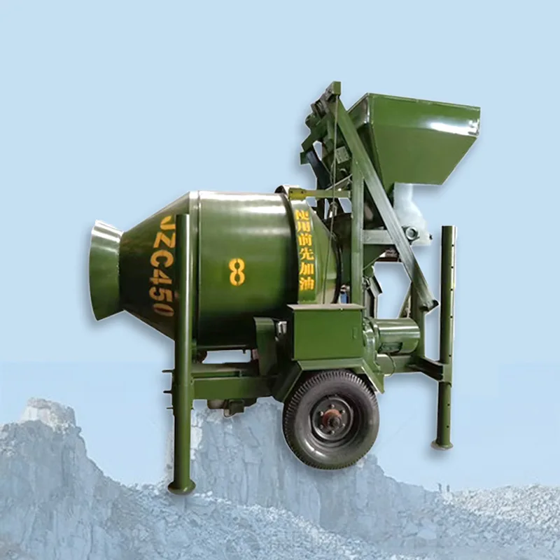 Elektrischer Betonmischer mit Futter