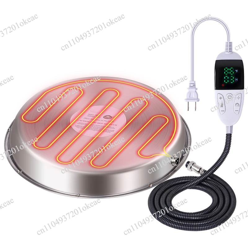 Heating base chicken drinking water heater chick drinking water heater trough winter pet