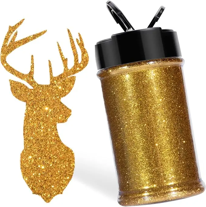 Holografischer Extra Feiner Glitzer - Türkisfarbener Glitzer 50 g/1,76 oz, 0,2MM Epoxid-Glitzer für Harz, Kunst, Handwerk, Nägel, Kerzenherstellung – Detail 8