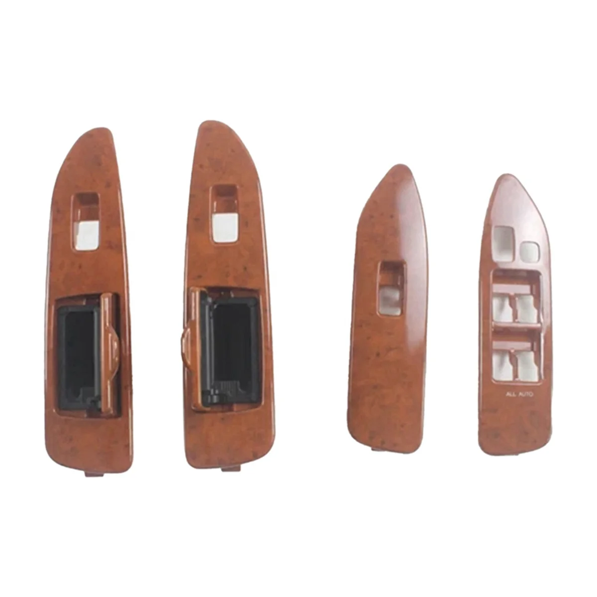 LHD Interior Wooden Window Switch Panel Replacement for Land Cruiser 100 FJ100 Ujz100 LC100 2003-2007