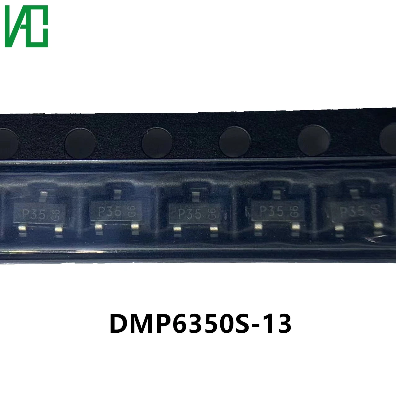 10pcs Kit Transistor Kit DMP6350S-13 MOSFET P-CH 60V 1.5A SOT23 In Sctock
