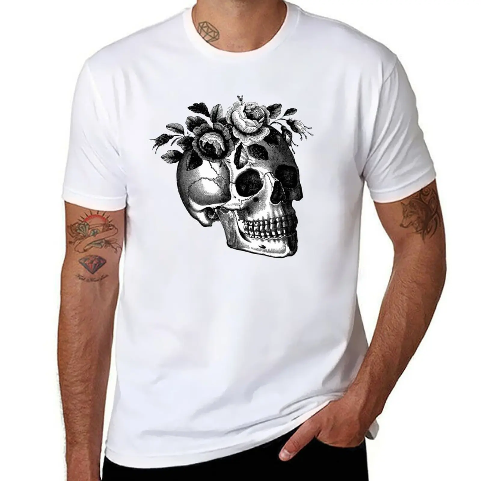 

Floral Mortis T-Shirt man t shirts for men casual t shirts for man graphic funny T-Shirt