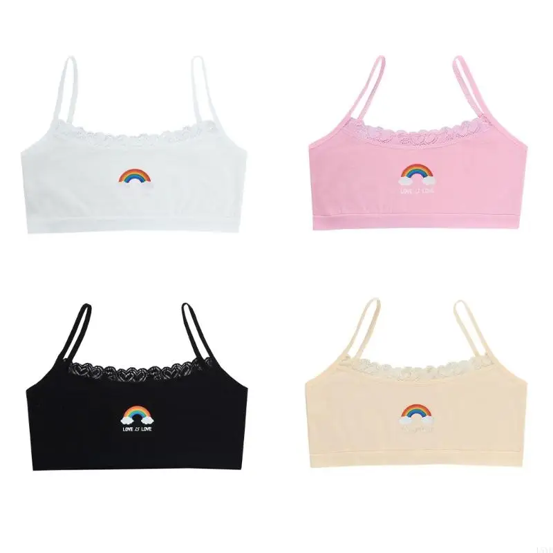 

L5YF Soft Breathable Fabric Stretch Top for Active Kids Comfort Undershirt Vest