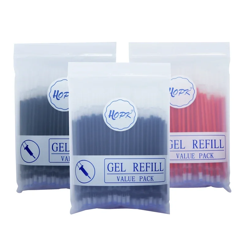 Office Gel Pen Refill Set 100Pcs