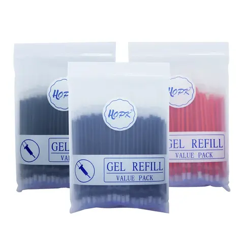 Office Gel Pen Refill Set 100Pcs hopk