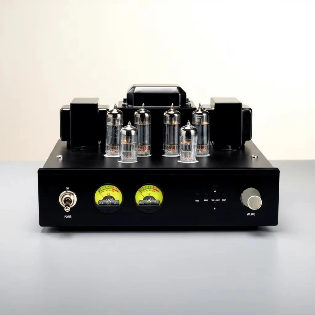 Amplificador de Tubos Mini Dynaco Circuit M210-MU de 12W para Configuraciones Compactas de Estantería y Dormitorio
