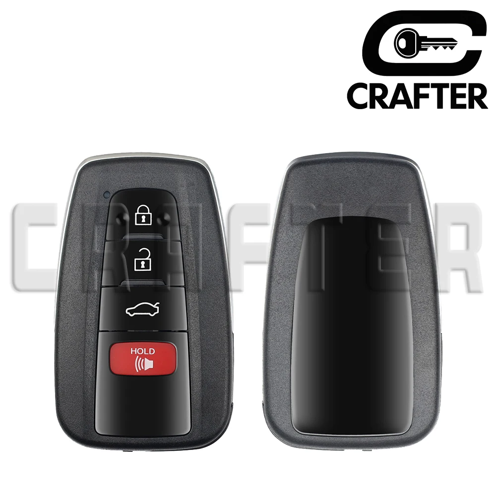 Key Crafters 231451-0410 HYQ14FBE 312-314MHz ID 8A P4 AA Smart Car Key For Toyota Key Camry Prius RAV4 Hybrid Highlander 4Runner