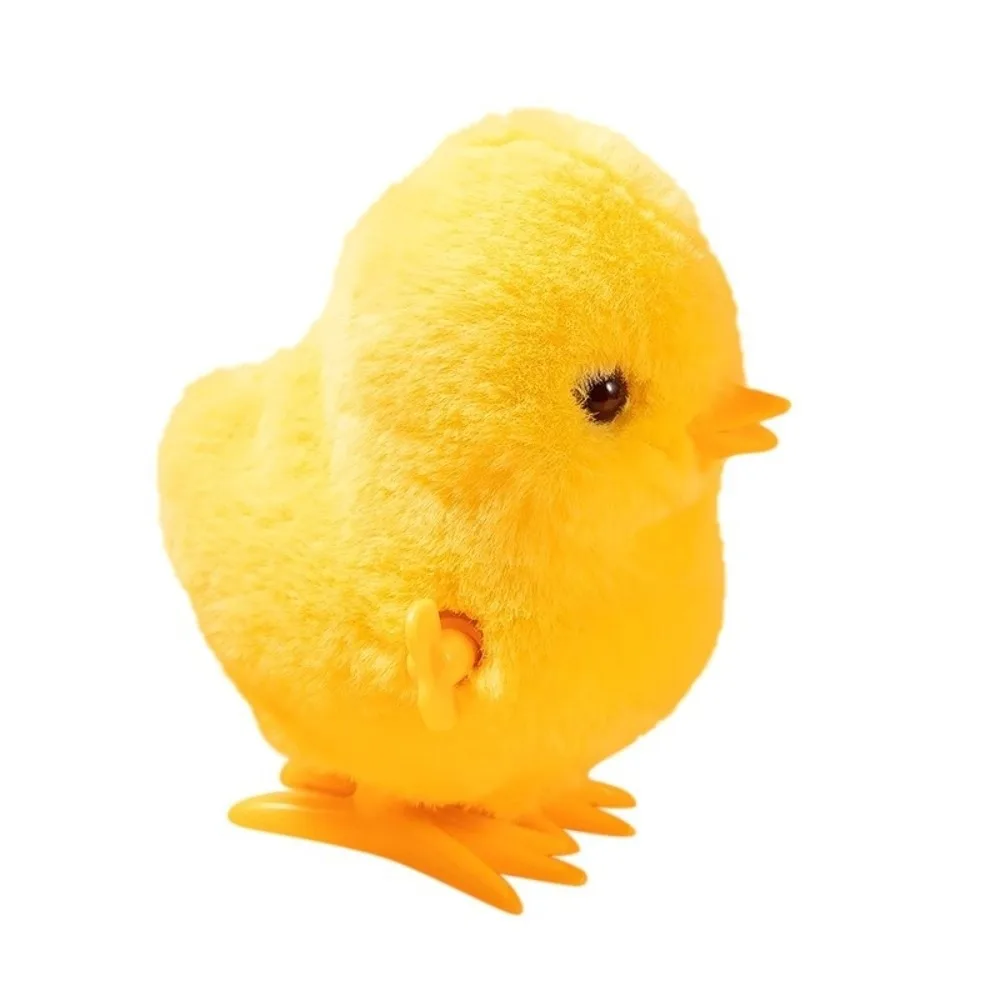Gift Jumping Chicken Duck Yellow Jumping Chicken Clockwork Simulation Interactive Cartoon Walking Hopping Small Animal