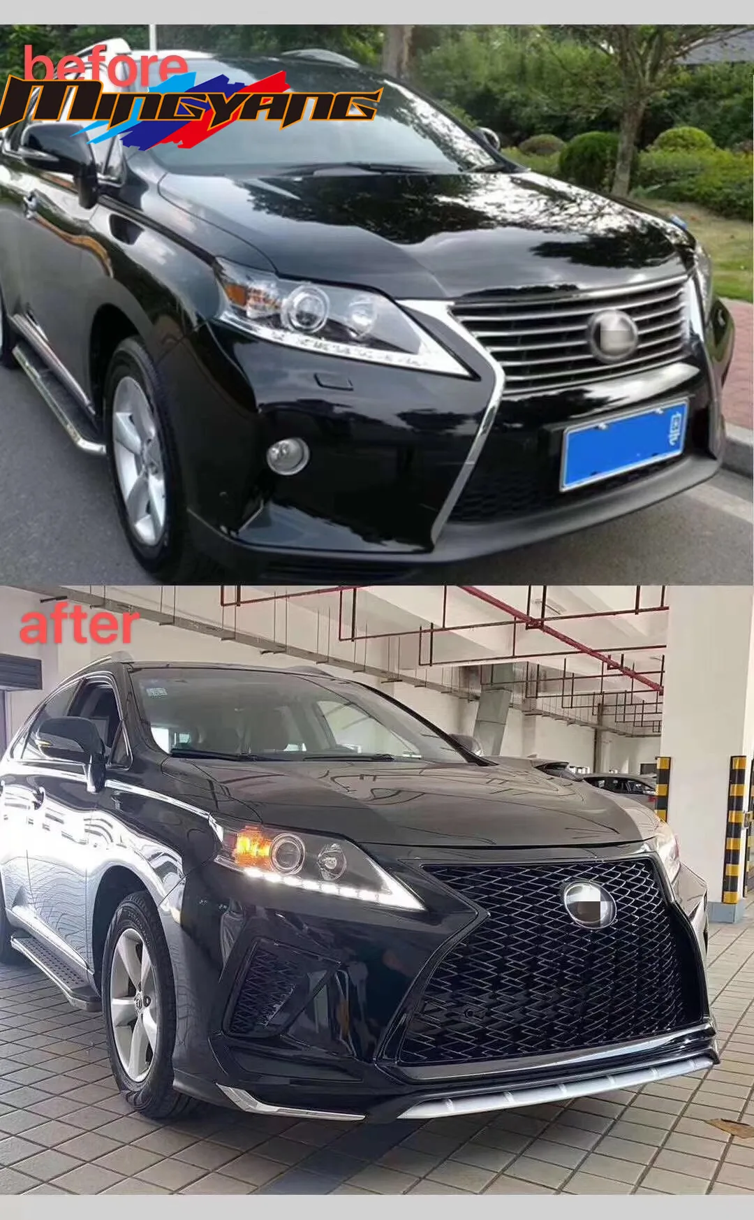 

Factory Hot Selling New Arrival Car Bumper Tuning RX Old Change 2020 Rxf Sport Facelift Body Kit Fo 2009-2015 Rx270 RX350 RX