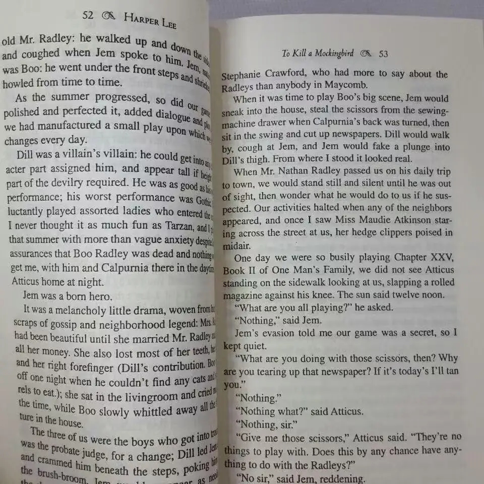 To Kill A Mockingbird Paperback Book in English