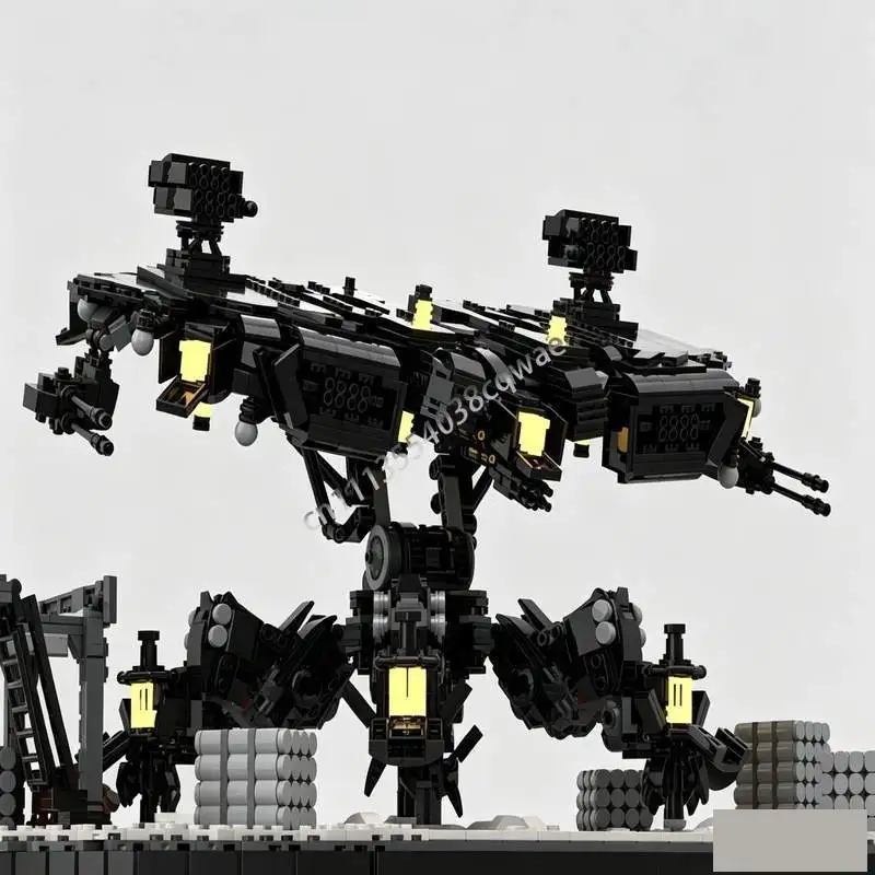 4785 PCS Deathbringer MOC Sci-Fi Robot Model Custom Puzzle DIY Creative Assembly Educational Toy Blocks Gift Collection Display