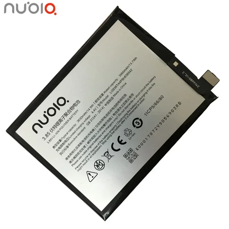 Original Li3936T44P6h836542 3630mAh Battery For ZTE/Nubia Nubia M2, Nubia M2 Dual SIM, Nubia M2 Dual SIM TD-LTE, NX551J Battery