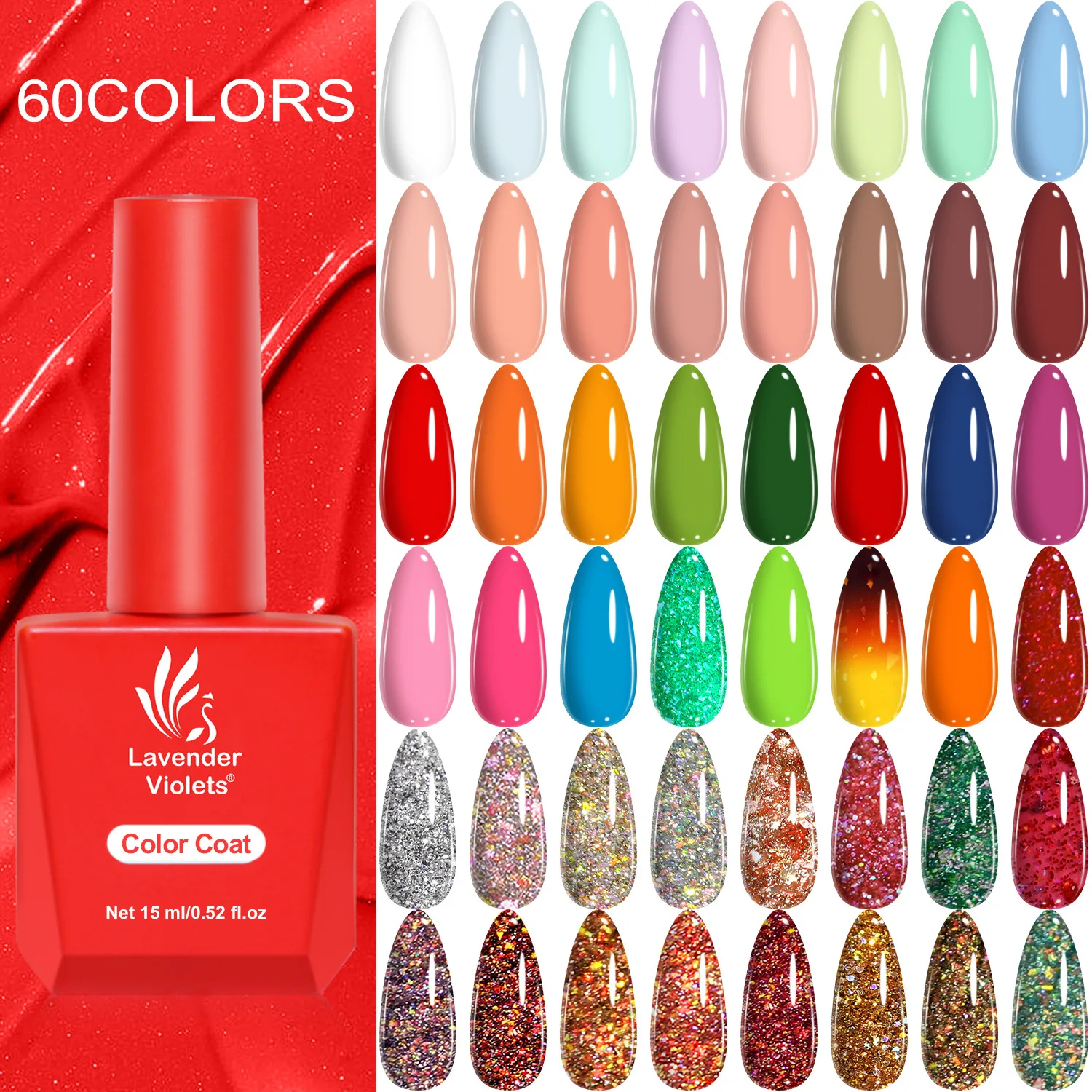 15 مللي جيل للأظافر البولندية لا يمسح أعلى نقع قبالة الأشعة فوق البنفسجية LED مسمار ورنيش بريق اللون هلام ل مانيكير صالون المنزل DIY بها بنفسك هدايا عيد الميلاد #1