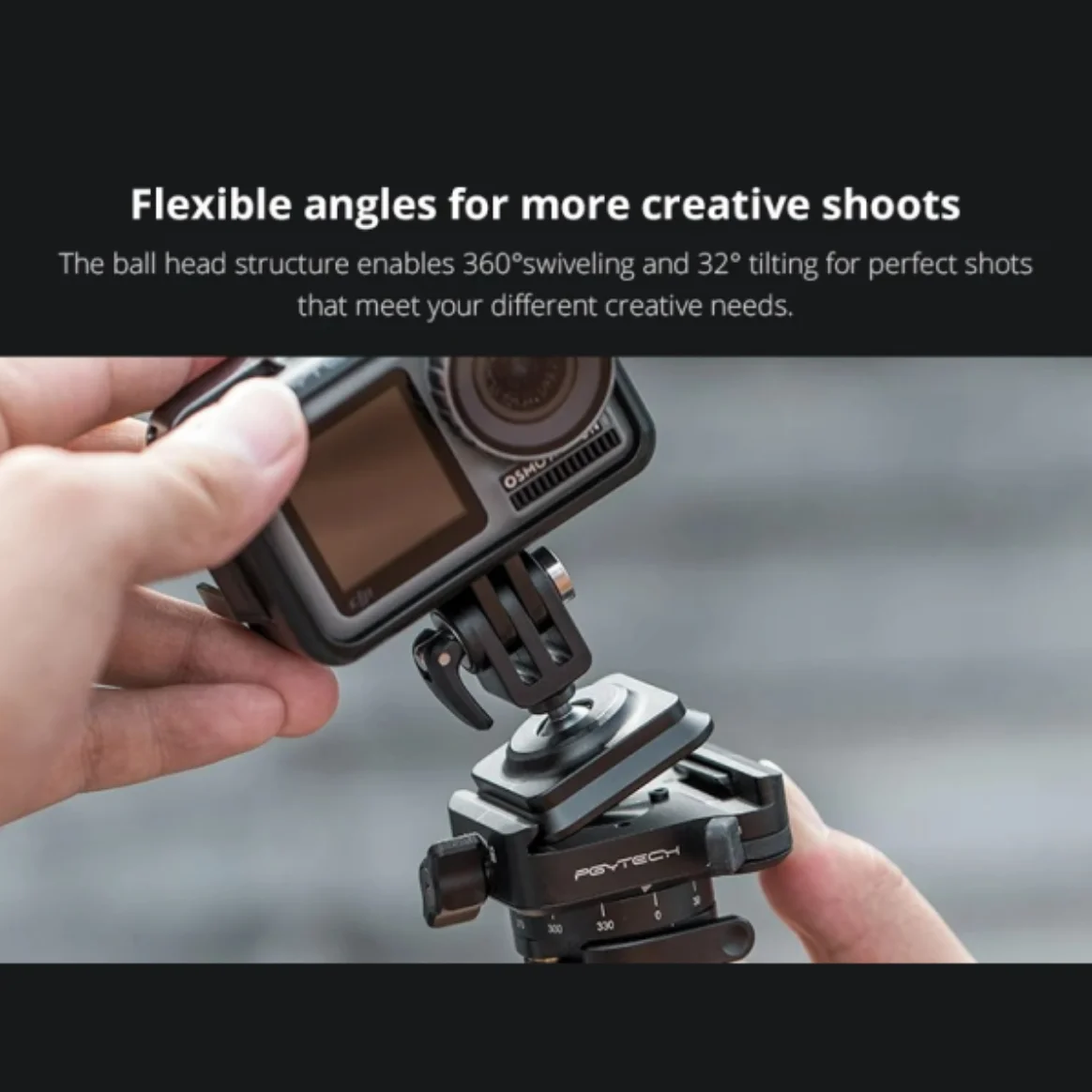 PGYTECH Action Camera Arca Typ - Photography Umbrella Diffuser 评论和价格