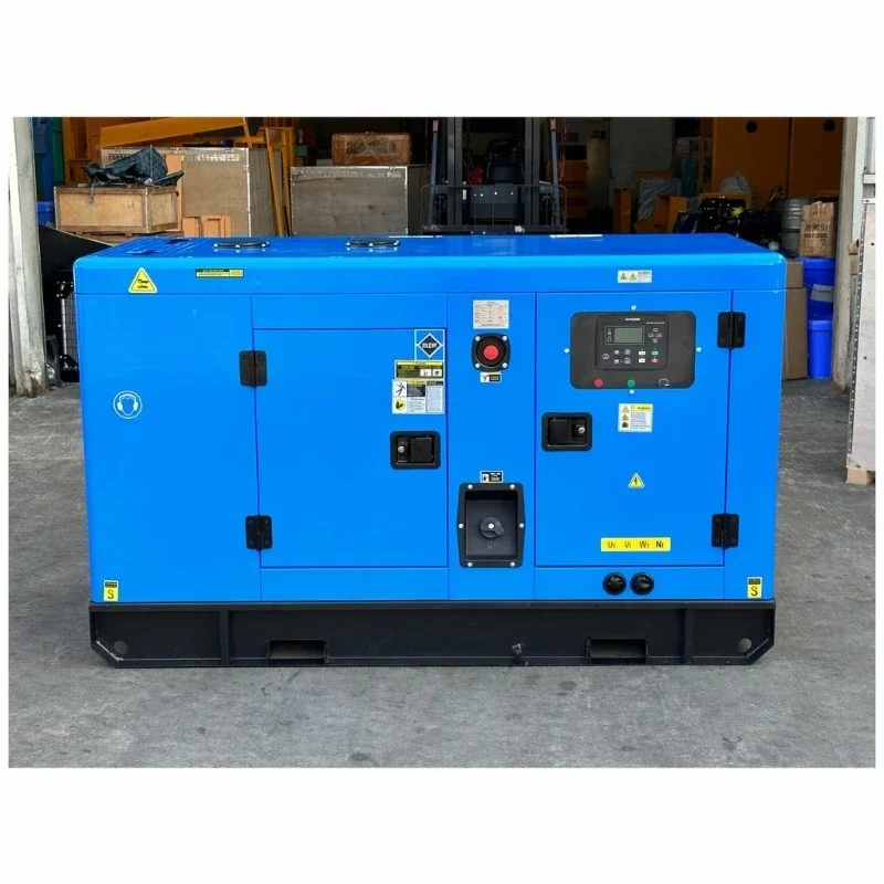 Silent 30KW 40KW 50KW Customized Generator For Hotel And Restaurant Low Noise Diesel Genset With Smart Control Panel