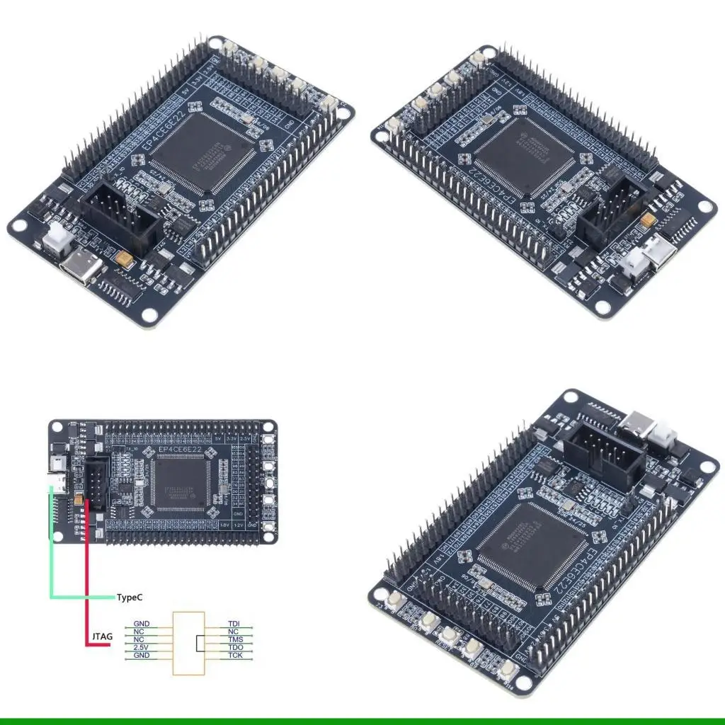 

Плата разработки FPGA U55C EP4CE6E22C8N, программируемая для обработки проекта промышленной автоматизации приложения