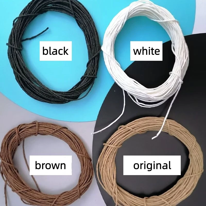 0.5mm-2mm Paper Rope Art Weaving Handmade DIY Drawing Thread Creative Materials Packaging Paper Thread