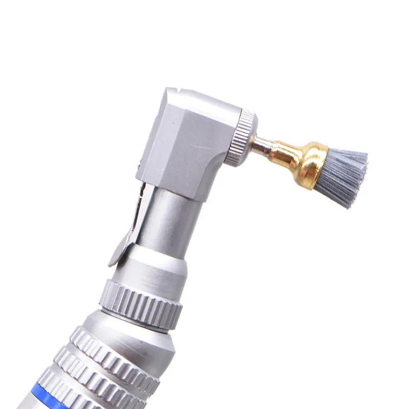 10pcs/pack Dental Silicon Carbide Polishing Brush Teeth Polisher Prophy Brushes for Contra Angle Handpiece Polishing Tool