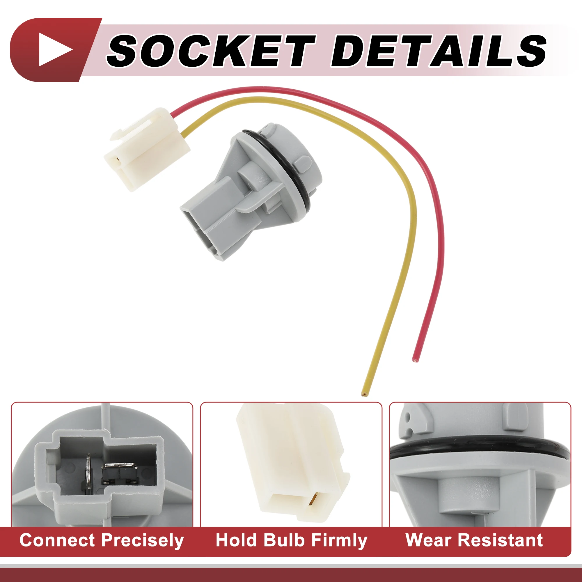 UXCELL 1 Set Richtingaanwijzer Socket Bedrading voor Honda Accord 1988-1993 Nr 33305SH3A01