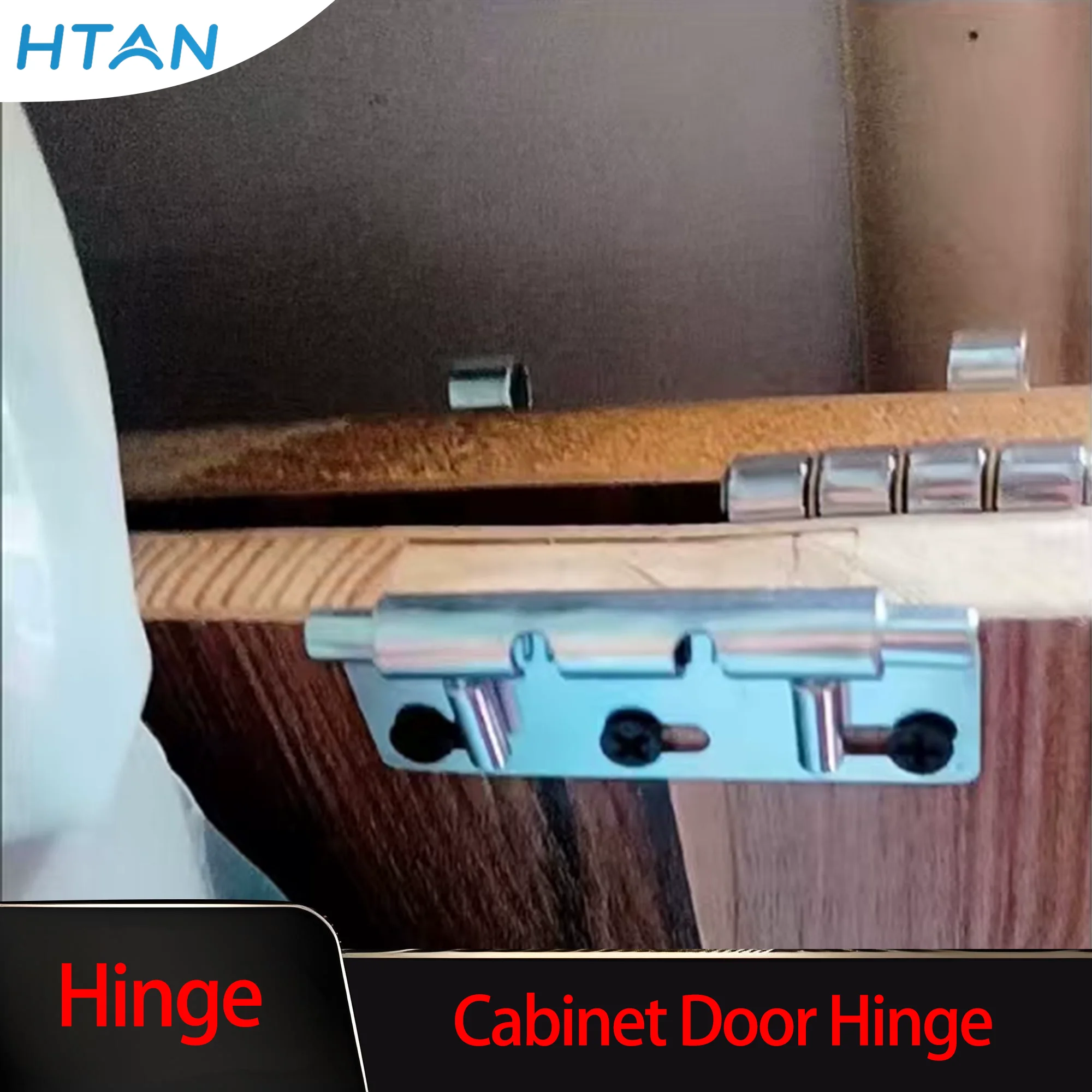 3pcs Stainless Steel Spring Hinge for Industrial Electrical Machinery Equipment - Folding Cabinet Door Hinge for Distribution
