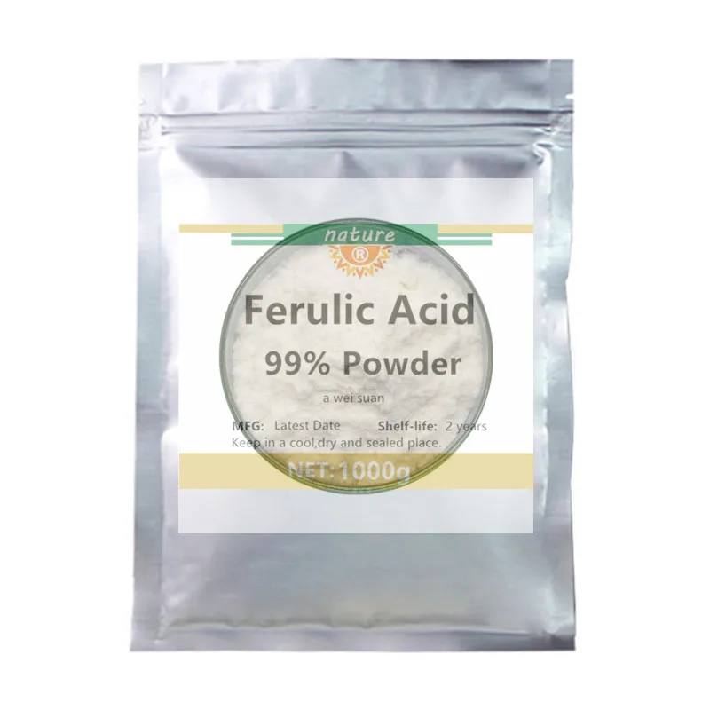 

Глобальные производители AliExpress продают 99% порошок натуральной ферлюльной кислоты, которые используют для ухода за собой и красотой, против старения.