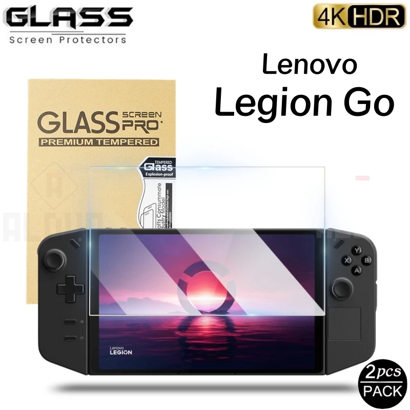 2Pcs Temperd Glass For Lenovo Legion GO Consoles Screen Protector for Legion GO Anti-Scratch HD Protective Film Accessories