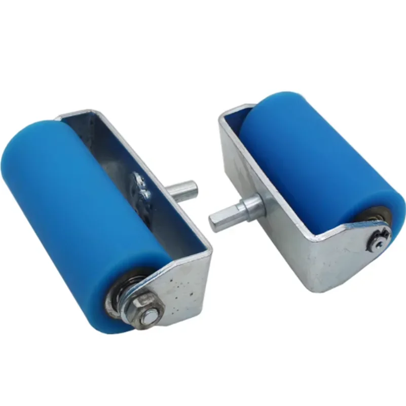 

Covered Wrapping Machine Silicone Support Wheel With Bracket Woodworking Tools And Accessories