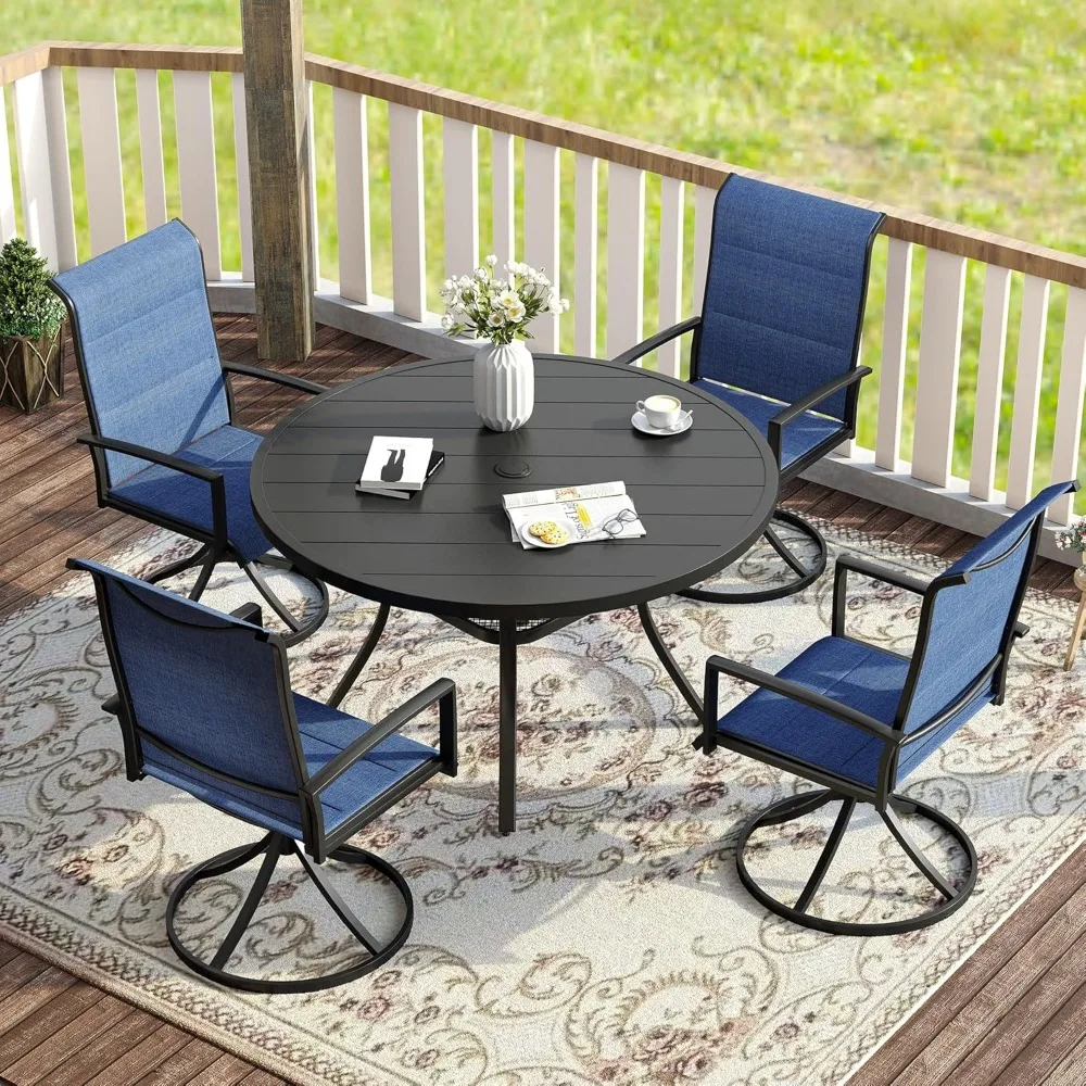 5 Pieces Patio Dining Set - 41.2