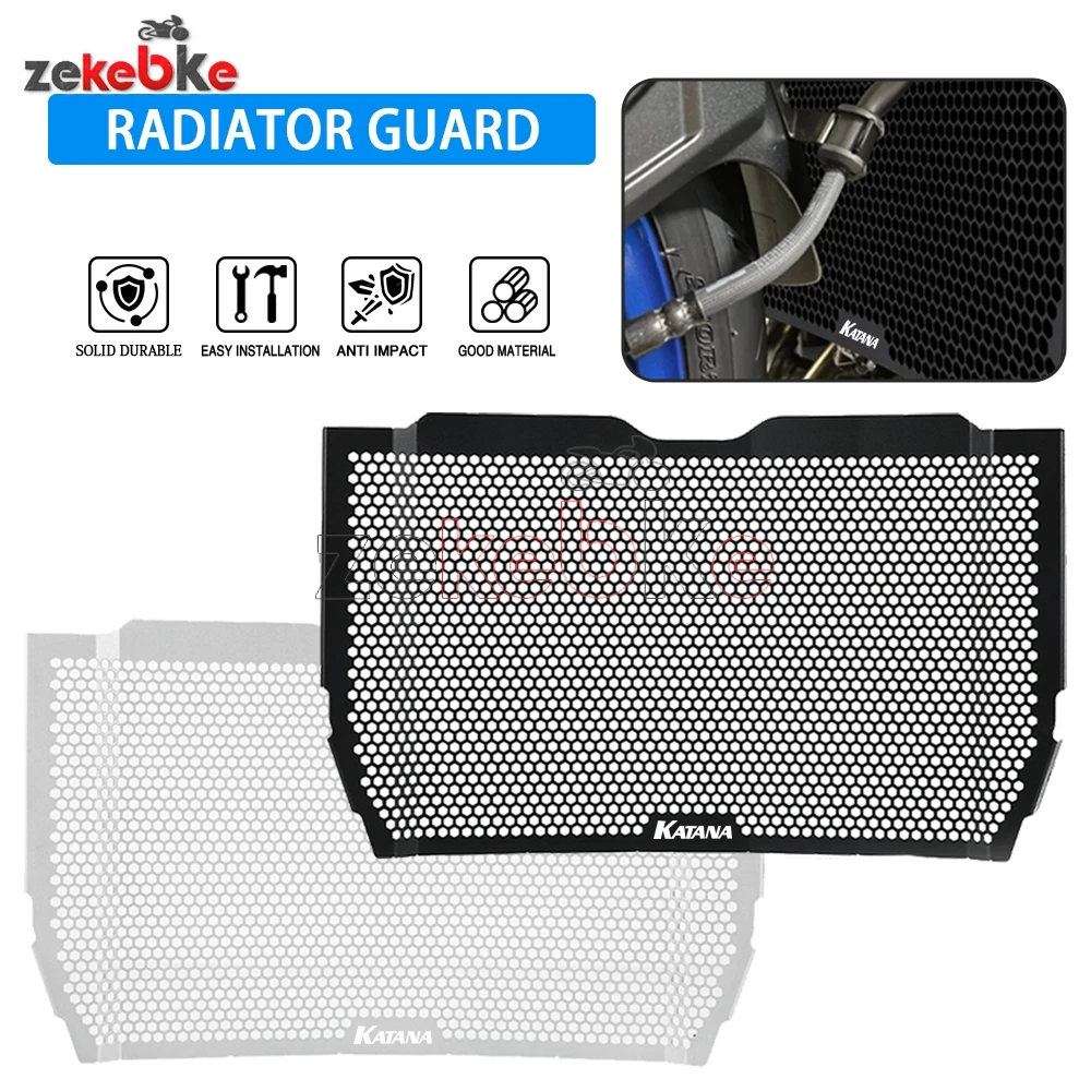 For Suzuki GSX-S1000S Katana GSX-S1000S GSX 2019 2020 2021 2022- 2024 Motorcycle Radiator Grille Guard Cover Fuel Tank Protect