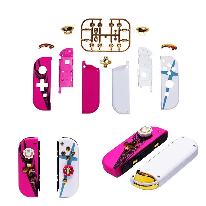 

Replacement Housing handle Shell Case With Buttons For Switch/OLED JoyCon Controller Shell Cover