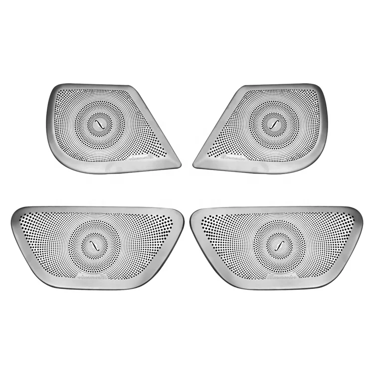 

Stainless Steel Car Door Speaker Horn Cover Trim V260 V250 vito Accessories Interior