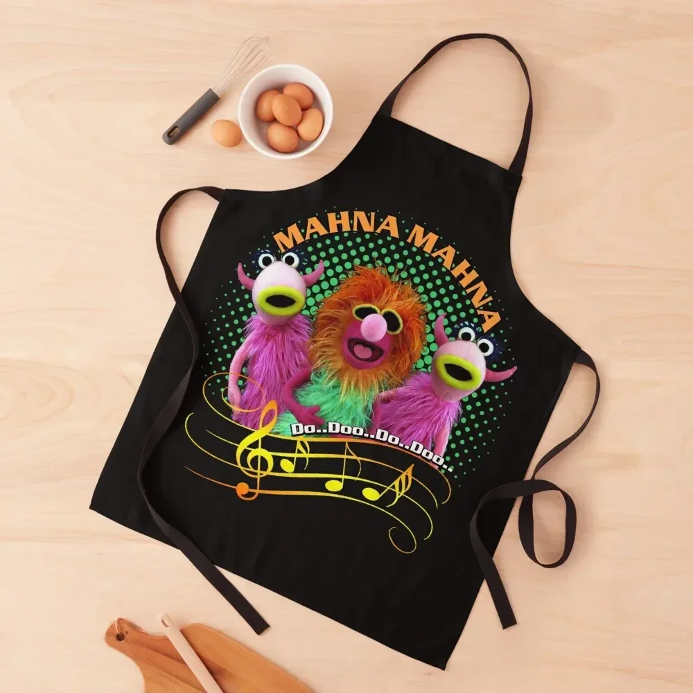 

Mahna Mahna Mupet Show Gifts Apron Women Kitchen Waterproof Apron