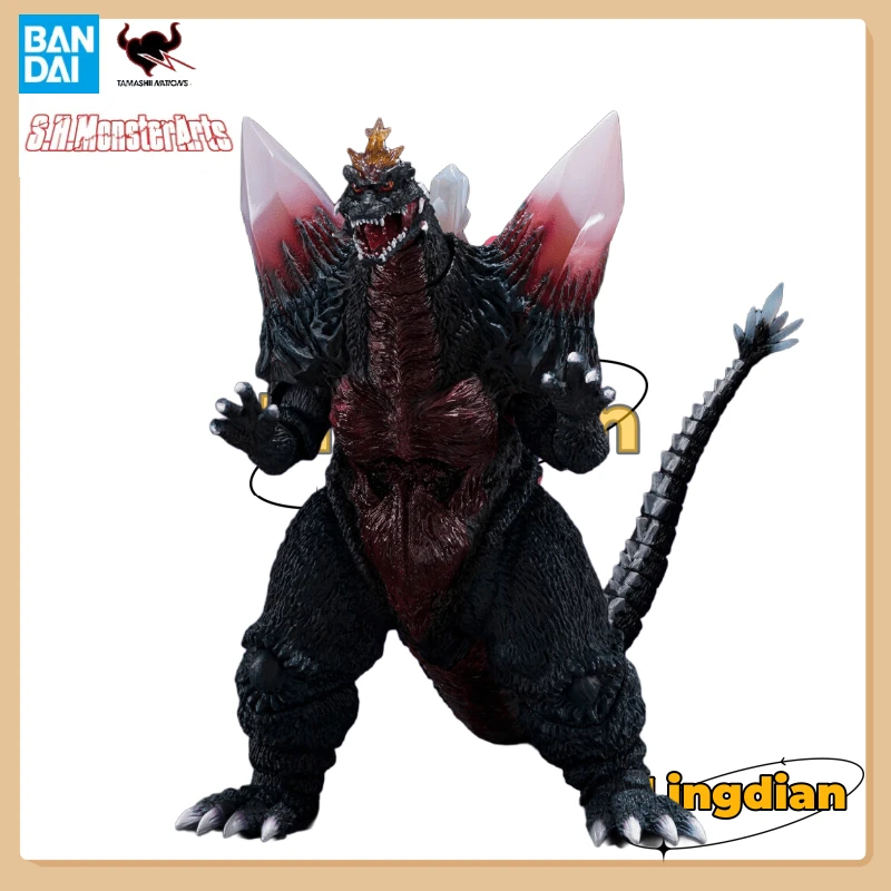 In Stock Original BANDAI S.H.MonsterArts SHM SpaceGodzilla Fukuoka Decisive Battle Ver Godzilla In Stock  Anime Boxed Toys Model