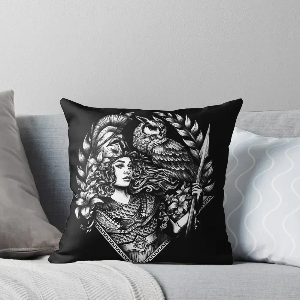 

Athena Throw Pillow sleeping pillows Luxury Pillow Case Anime pillow