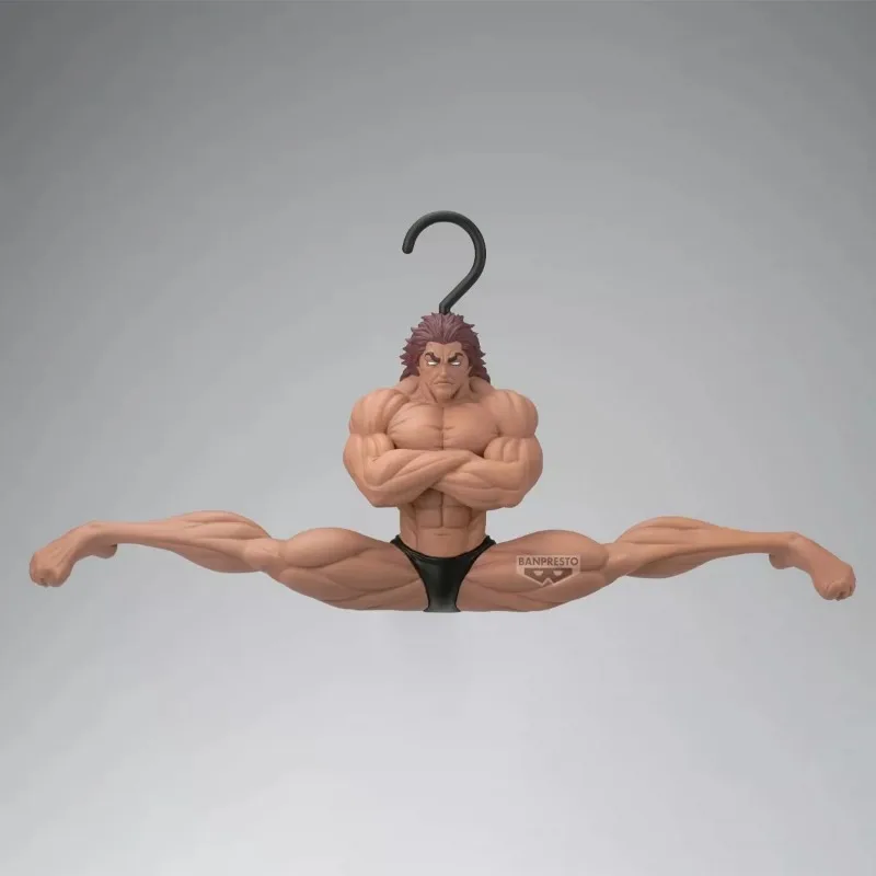 Bandai Banpresto Anime Baki Grandista X Figlife Yujiro Hanma Hanger PVC Action Figure Collectible Shelf Birthday Xmas Gifts